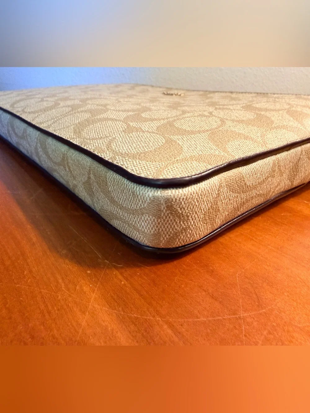 Coach Laptop Signature Canvas 13” Sleeve